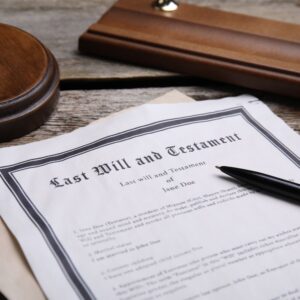 a copy of a will 